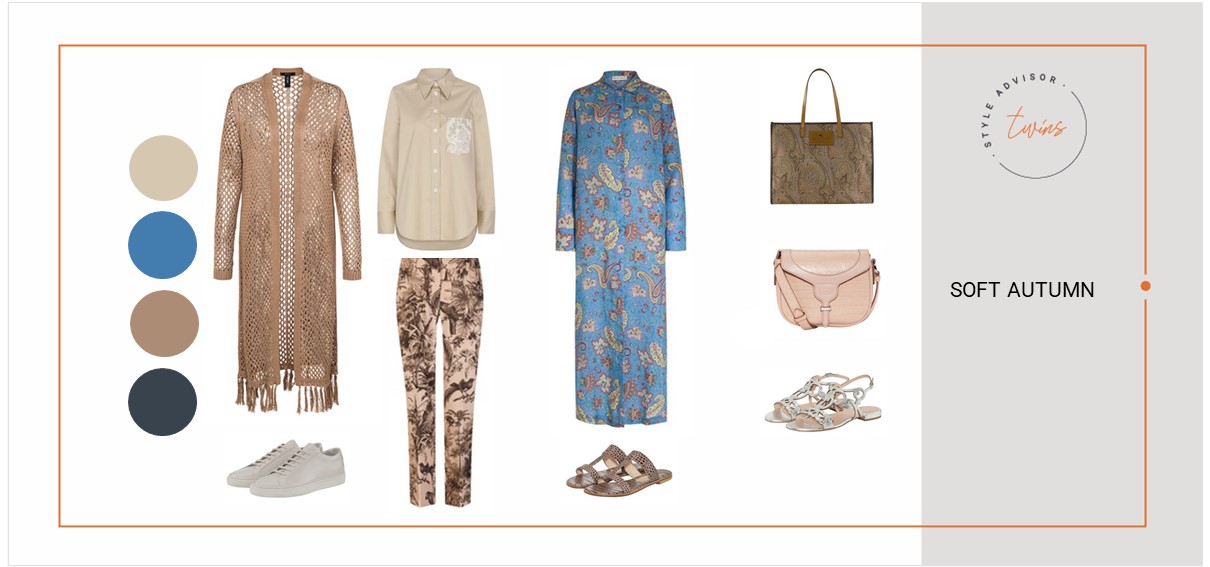 Soft Autumn Farbberatung Outfits