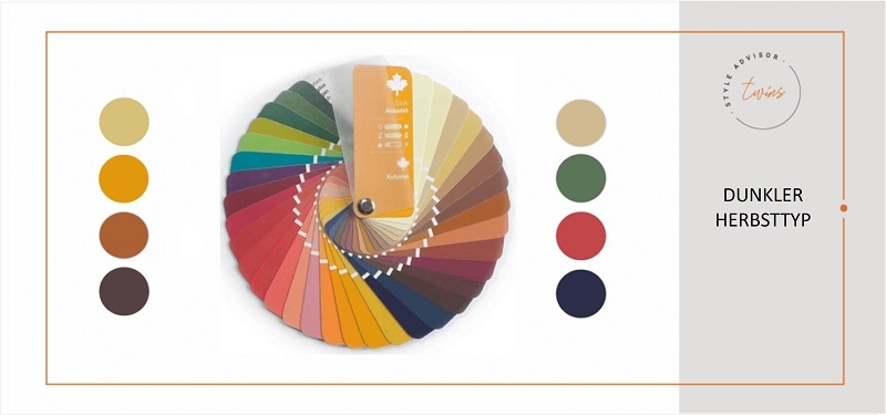 Deep Autumn, Herbsttyp Farben