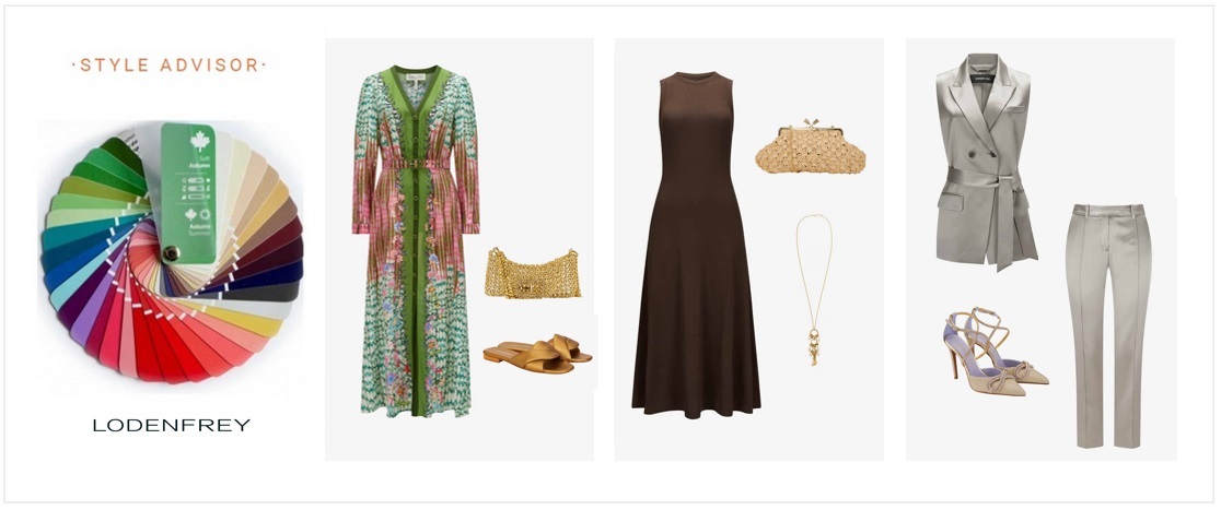 abendgarderobe softer herbsttyp