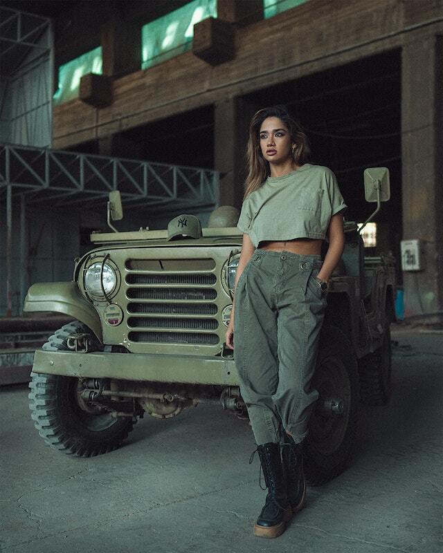 military stil, sportlich und extravagant
