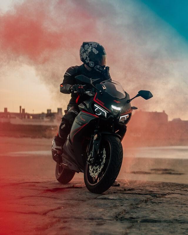 Motorrad Rebell Archetyp