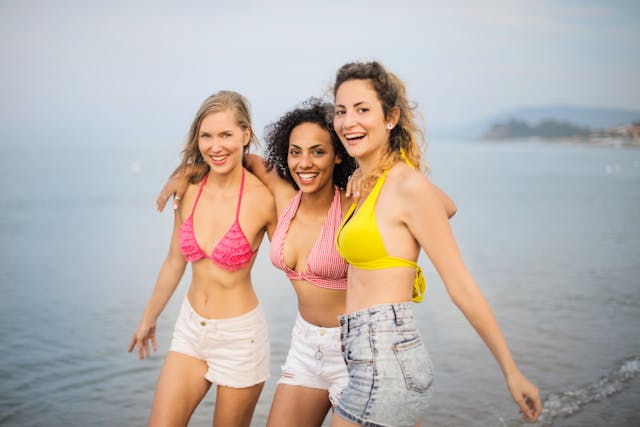 Bikini Farbe, Haartypen